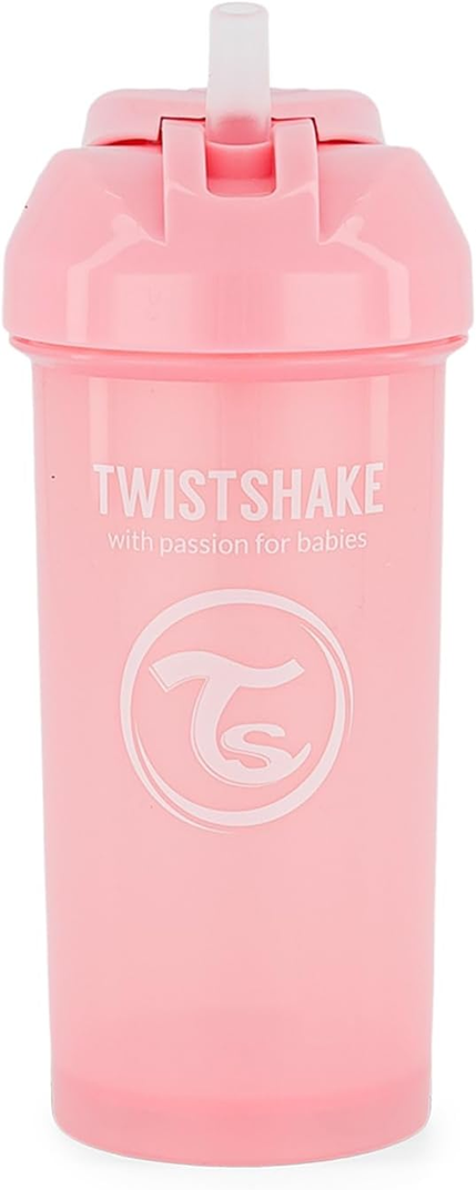 TWISTSHAKE Vaso antiderrame con pajita 360 ml 6 m+