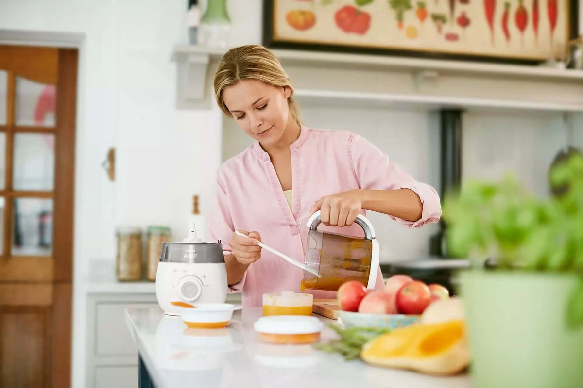 PHILIPS AVENT SCF883/01 4w1 parowar mikser 1000ml do przygotowania domowych posiłków dla dziecka