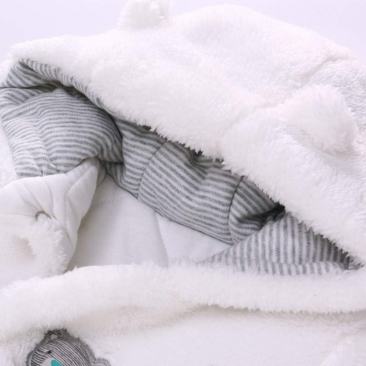 VINE tuta invernale con cappuccio 0-3 mesi