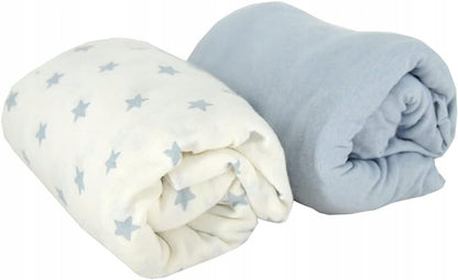 BABY CALIN Spannbettlaken x2 120x60