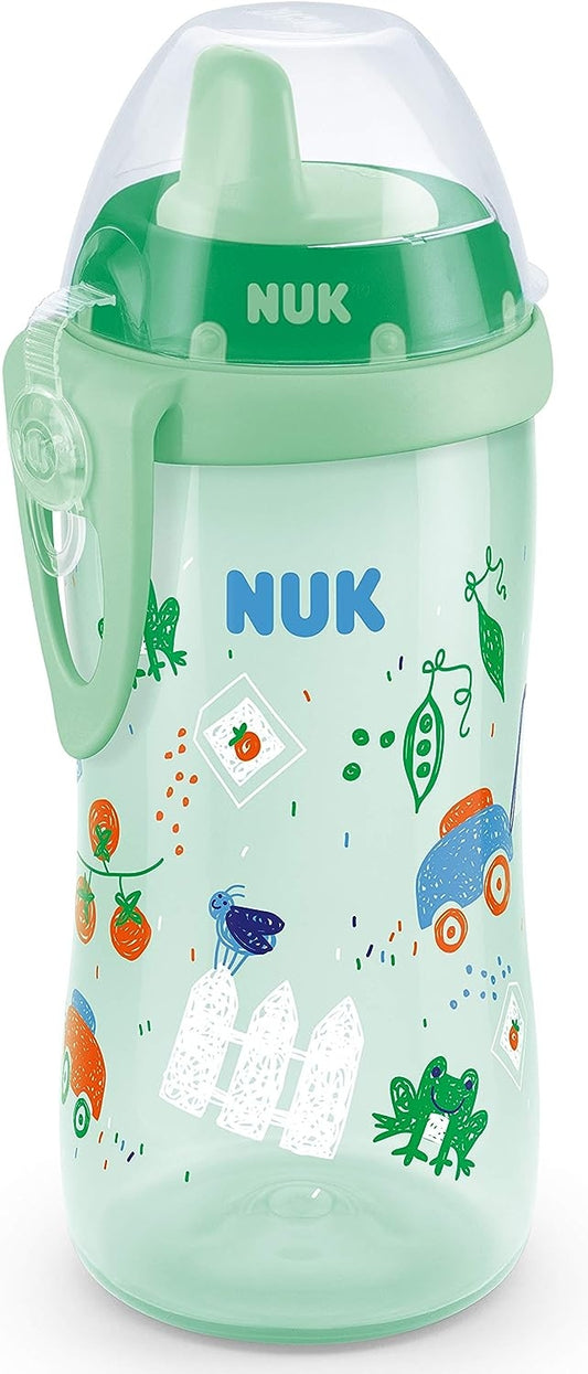 NUK Kiddy Cup Flasche mit Clip 300 ml