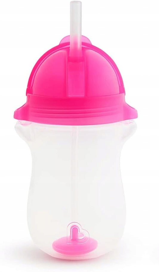 MUNCHKIN Tip&Sip Trinkbecher 6m+ 207ml mit gewichtetem Strohhalm