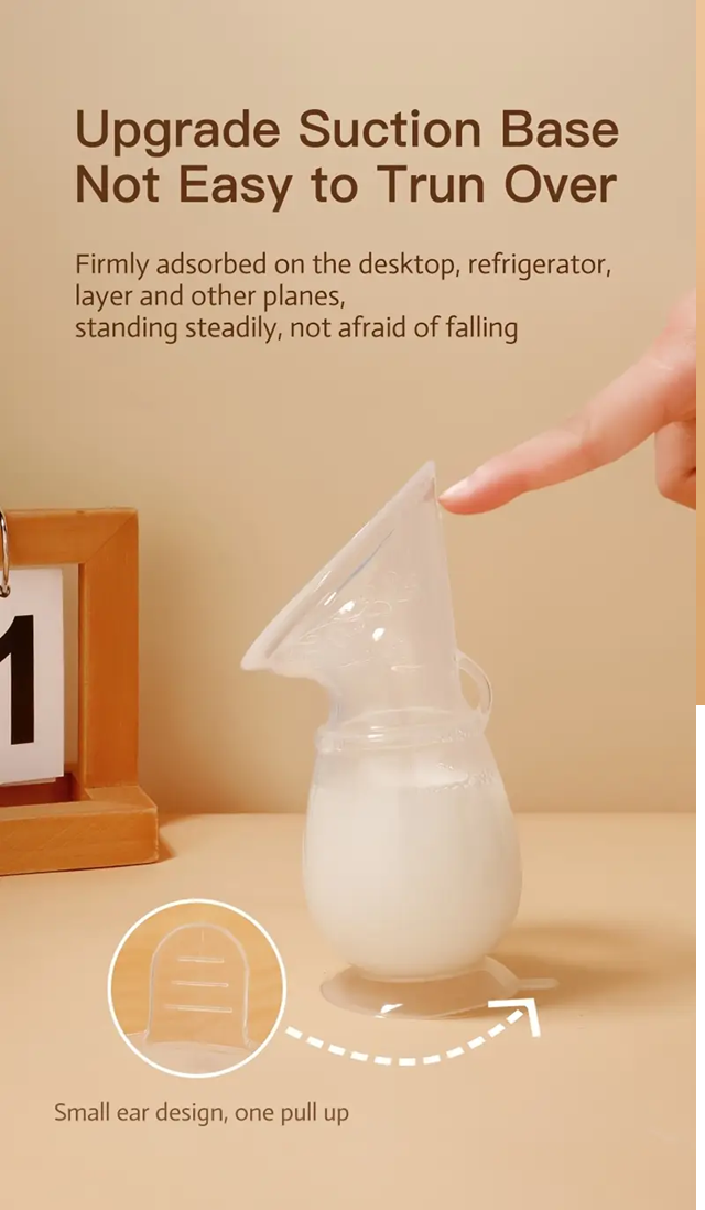 Colector din silicon pentru colectarea laptelui 90ml