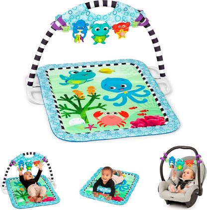 BABY EINSTEIN Neptune's Discovery Reef tappetino educativo 3 in 1 0+