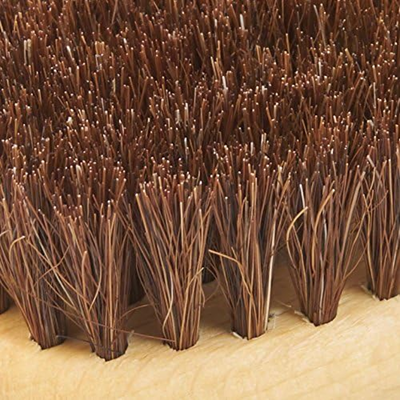 Cepillo de madera para el cabello con cerdas de crin de caballo 6 m+