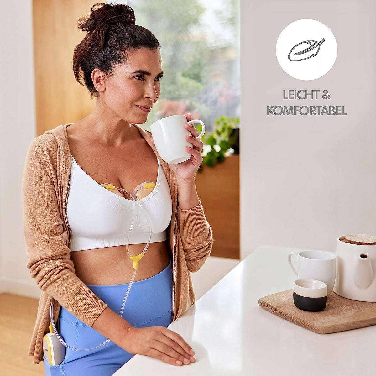 MEDELA Freestyle Flex Doppel-MILCHPUMPE freihändig
