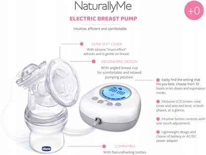 CHICCO NaturallyMe ELEKTRICKÁ ODSÁVAČKA MLIEKA