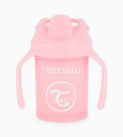 TWISTSHAKE Mini Cup lonček proti polivanju z ustnikom in mešalnikom 230 ml 4 m+