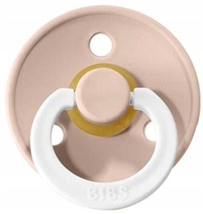 Πιπίλες BIBS COLOUR GLOW 2τμχ από φυσικό καουτσούκ 18-36 μηνών ΦΩΤΕΙΝΕΣ
