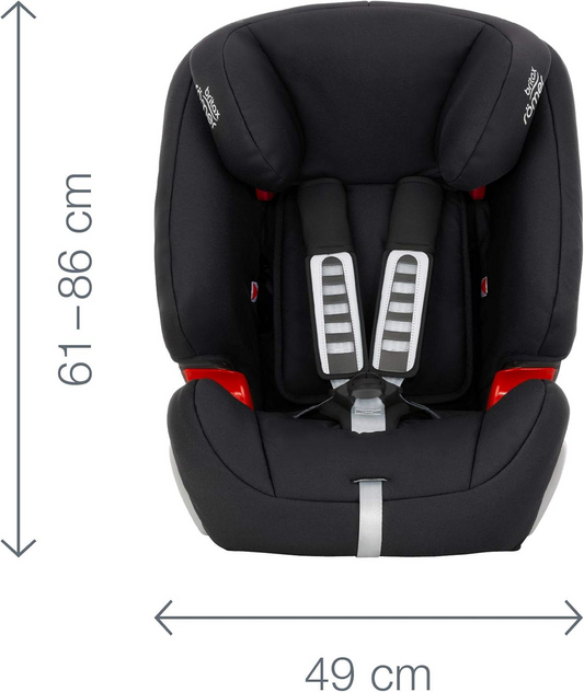BRITAX ROMER EVOLVA 1-2-3 avtosedež 9-36kg gr 1/2/3