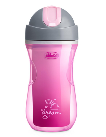 CHICCO Vaso antiderrame Sport con pajita 266 ml 14 m+