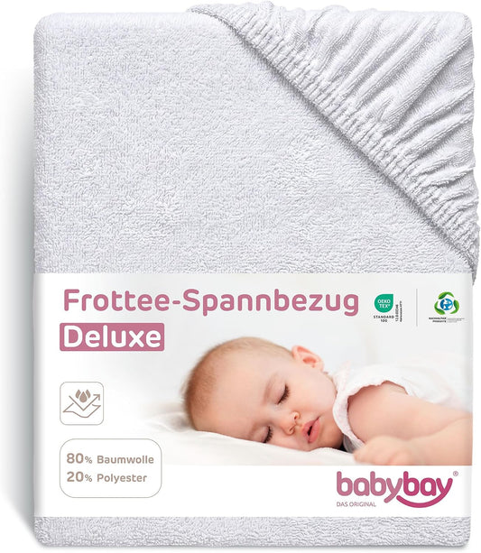 BABYBAY lenzuolo con angoli e membrana 89x50 cm