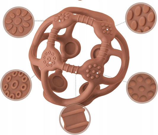 MCGMITT Teether Ball silikonski grizalo 10 cm