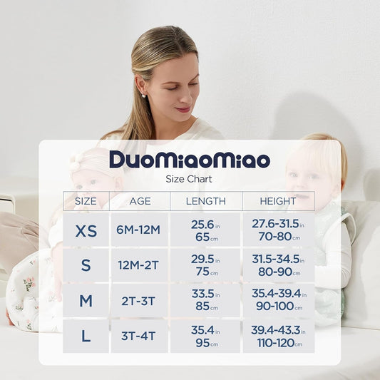 DUOMIAOMIAO sacco nanna invernale 2,5TOG S 80-90cm