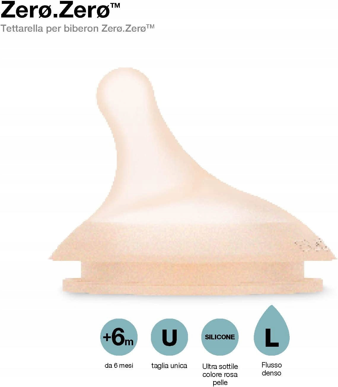 SUAVINEX Zero Zero Flaschensauger x2 6M+