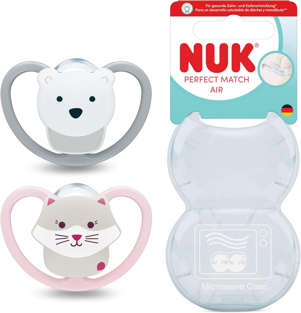 NUK Perfect Match Air duda 18-36m x2