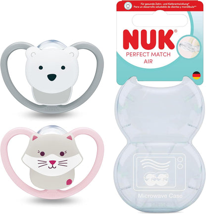 NUK Perfect Match Air duda 18-36m x2