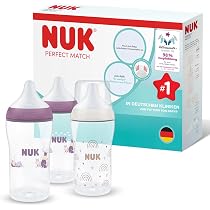 NUK Perfect Match antikolikové lahve 260 ml 3m+ x3