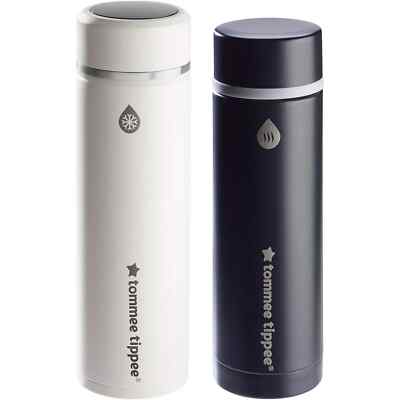 TOMMEE TIPPEE PrepGO zestaw do przygotowania butelki, termosy do przygotowania mleka w dwóch kolorach