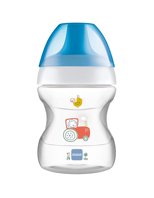 MAM Learn To Drink Cup Schnabeltasse, auslaufsicher, 190 ml, 6 m+