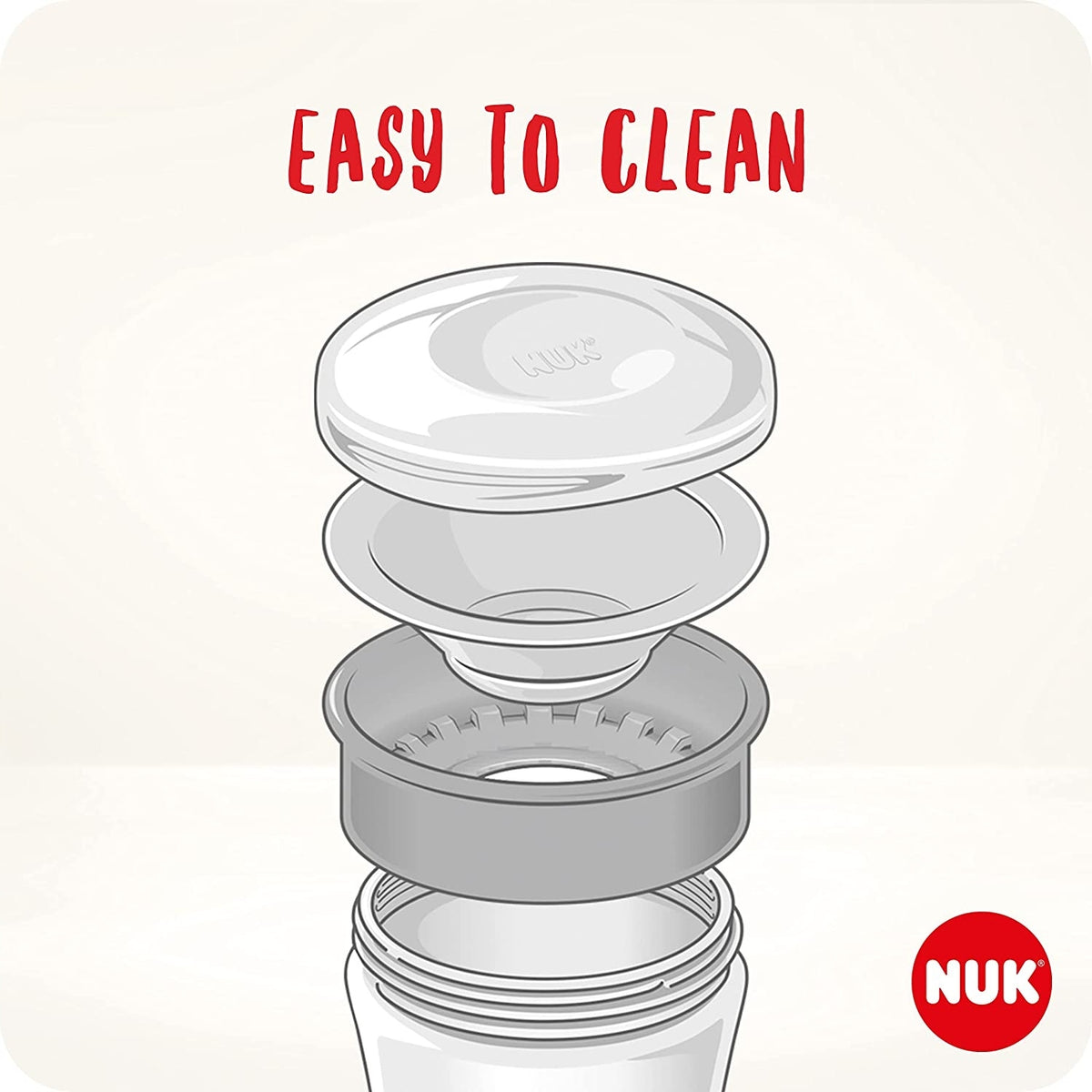 NUK Magic Cup auslaufsicherer 360°-Trinklernbecher – Produktbild 5