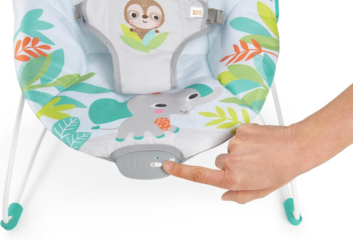 BRIGHT STARTS Rainforest gugalnik z vibriranjem in melodijo