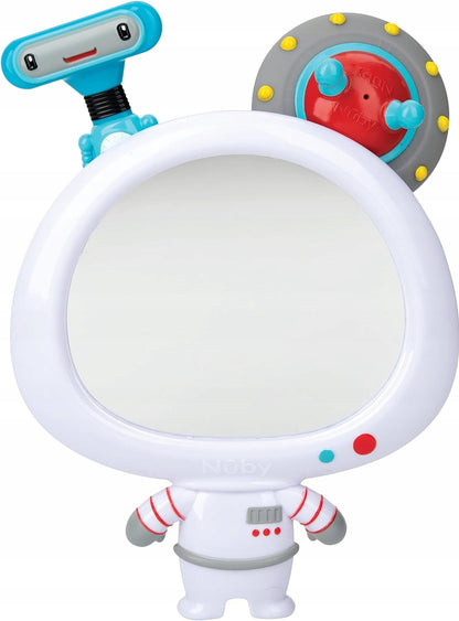 NUBY zrkadielko s prísavkou + 2 hračky do kúpeľa