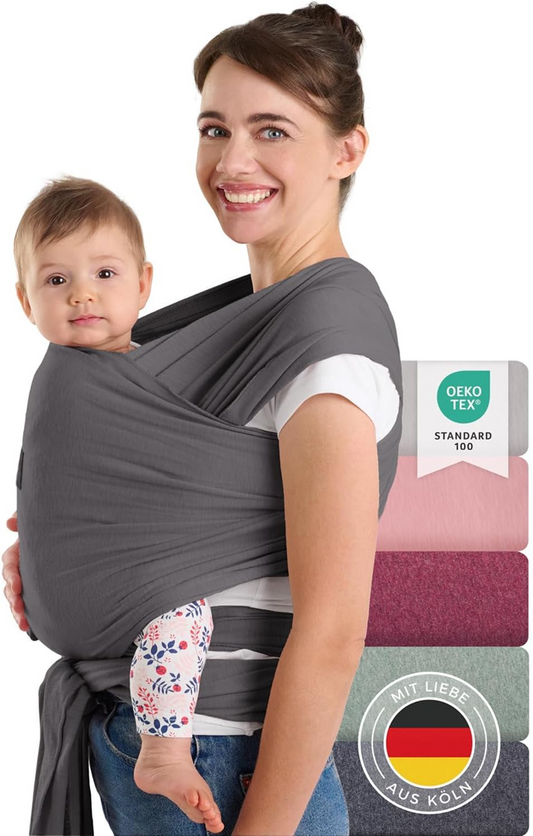 LALENI fascia elastica per portare il bambino fino a 15kg