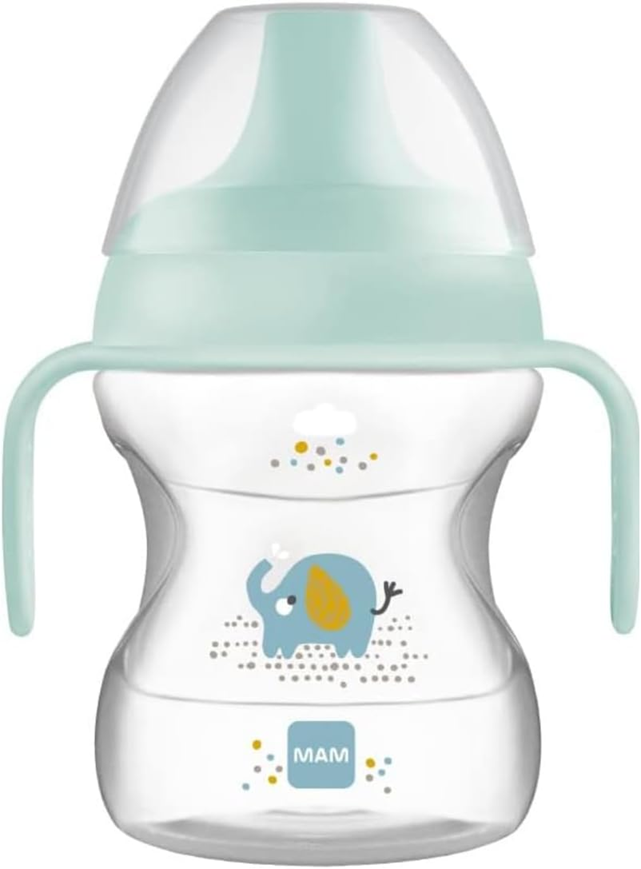 MAM Vaso para aprender a beber con boquilla antigoteo 190 ml 6 m+