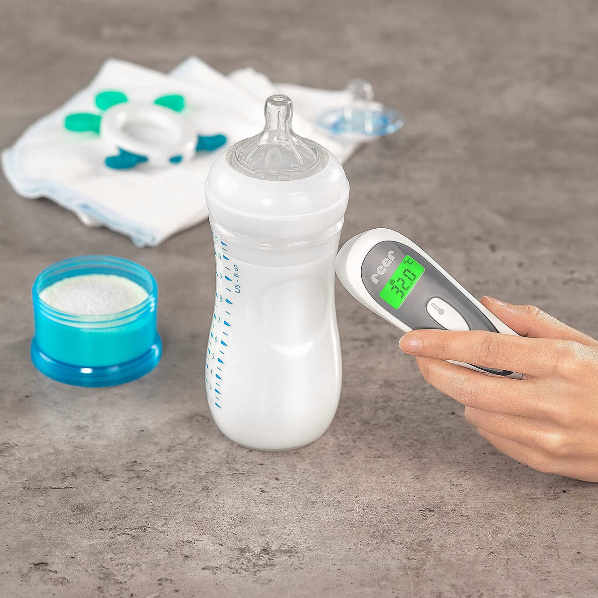 REER Colour SoftTemp berührungsloses 3in1-Thermometer