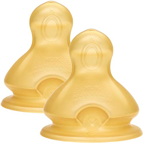 NUK First Choice Plus latexové savičky L x2 na hustou stravu