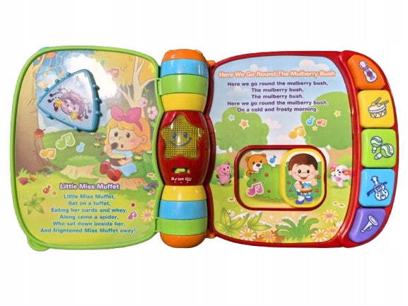 VTECH Rhymes Book elektronska poučna knjižica ANGLEŠKI JEZIK
