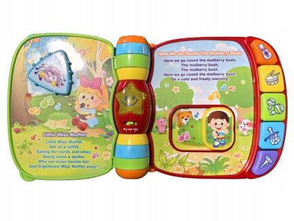VTECH Rhymes Book elektronska poučna knjižica ANGLEŠKI JEZIK
