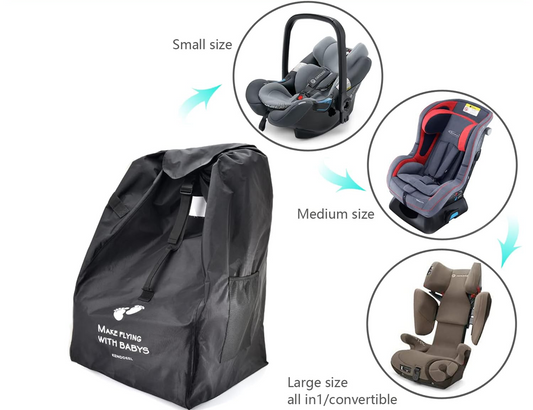 KENDDEEL borsa universale per seggiolino auto per aereo