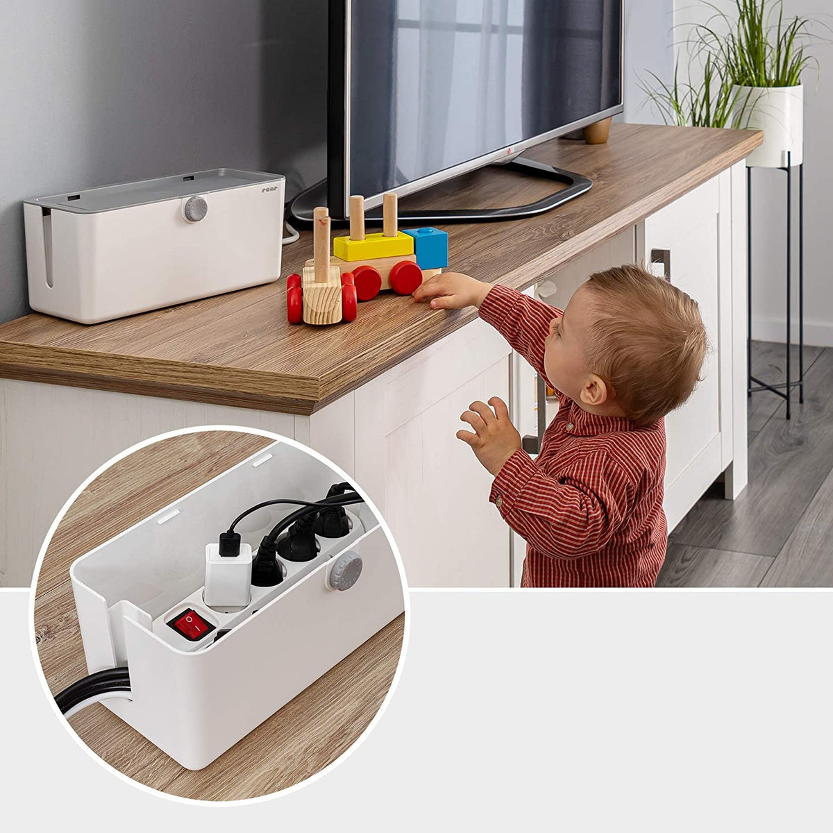 REER CableGuard protector para regletas y cables