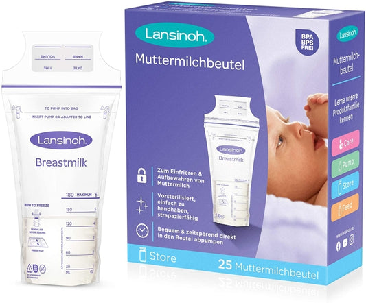 LANSINOH Muttermilchbeutel 25 Stk.