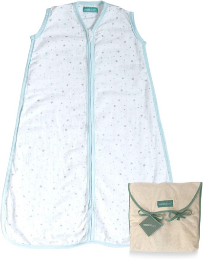 MOLIS&CO saco de dormir de verano 0,5 TOG para bebés 0-6 meses