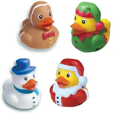 patitos de goma para el baño 5 cm 4 unidades