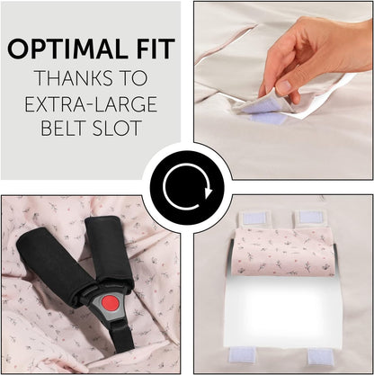 HAUCK SNUGGLE N DREAM otulacz do fotelika wózka kocyk, optimal fit with extra-large belt slot