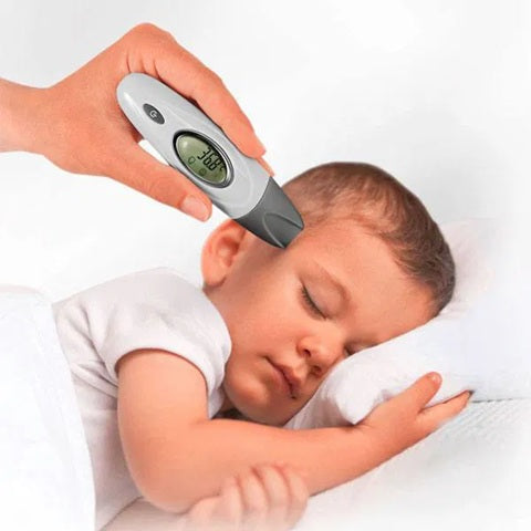 REER Colour SkinTemp digitalni brezkontaktni termometer 3v1 LCD