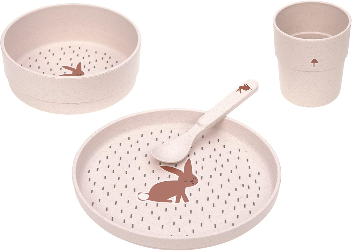 LASSIG komplet posode brez melamina Little Forest Rabbit