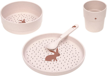 LASSIG komplet posode brez melamina Little Forest Rabbit