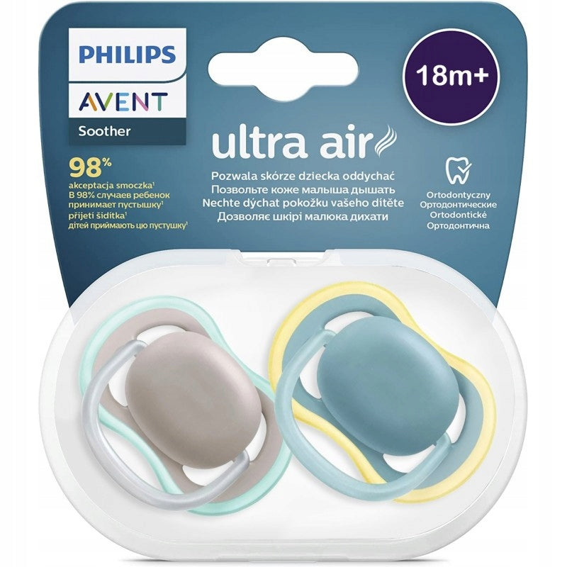PHILIPS AVENT Ultra Air Schnuller x 2 18 Monate+
