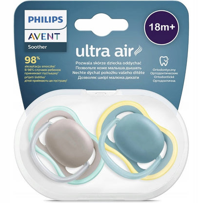 PHILIPS AVENT Ultra Air Schnuller x 2 18 Monate+