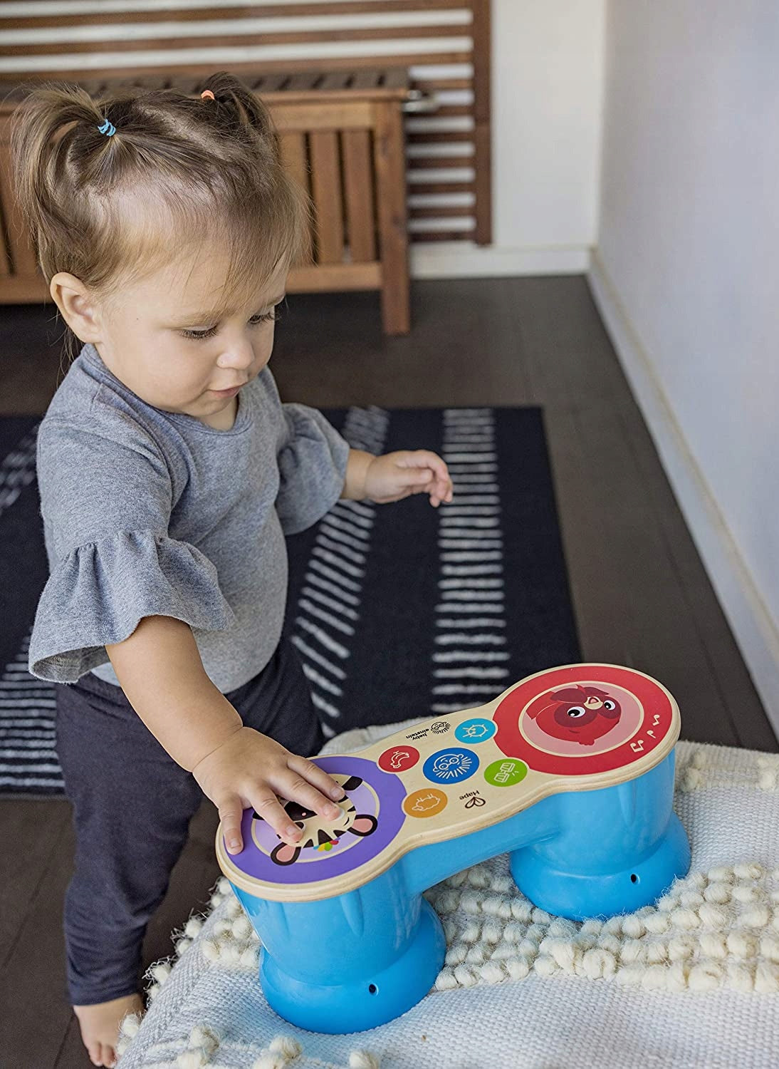 HAPE Magic Touch dřevěné dotykové BONGO