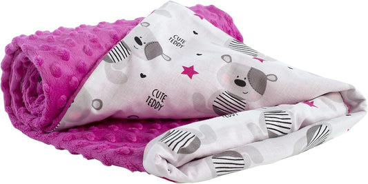 MEDIPARTNERS coperta per neonati copertina 75x100 MINKY