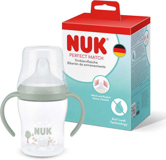 NUK Perfect Match Learner kubek treningowy 150 ml 6m+ z uchwytami i systemem anti leak