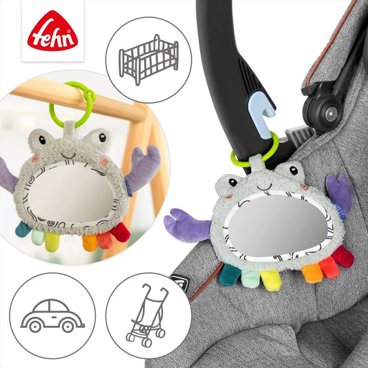 Fehn viseče ogledalce za spodbujanje dejavnosti 0+ 20cm rak