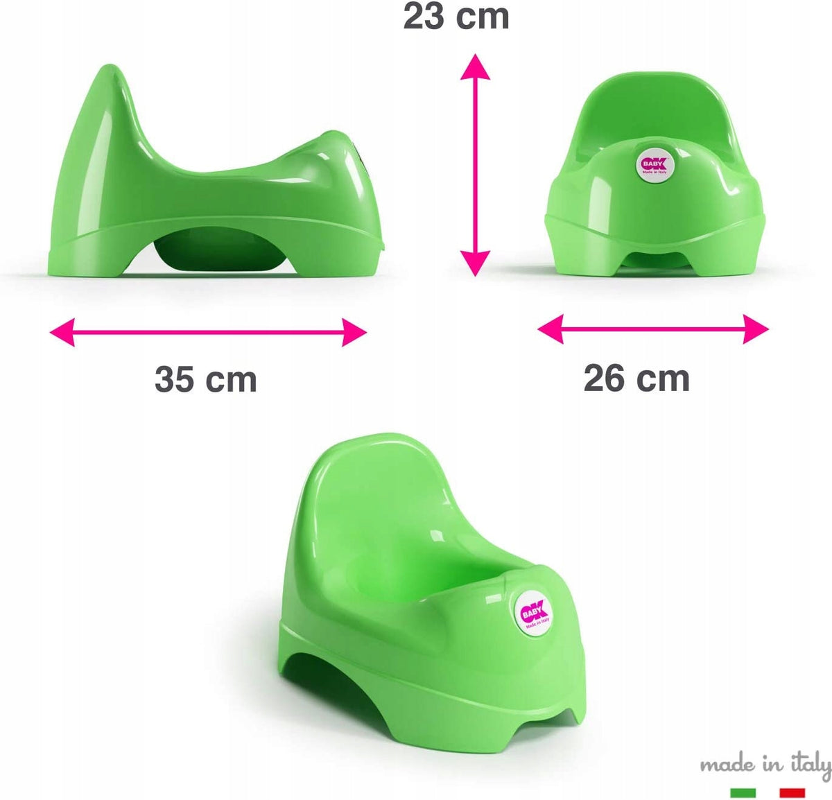 Bacio OKBABY 18 m+ cor-de-rosa