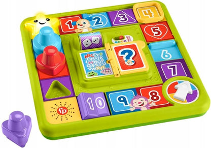 FISHER-PRICE HRB74 interaktivna igralna plošča 40 zvokov NEMŠKI JEZIK